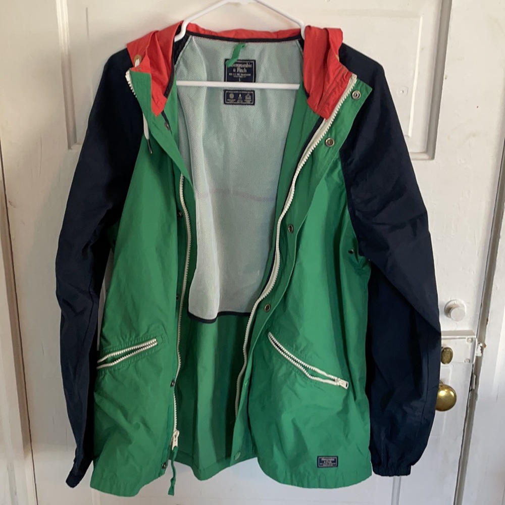 Men’s color block windbreaker - Picture 3 of 4